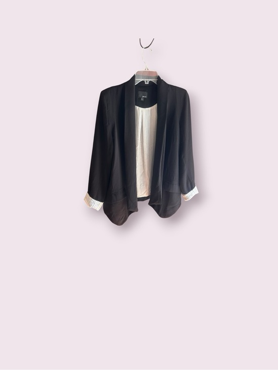 Greylin Jackets & Blazers - Greylin black waterfall front design open blazer Size S